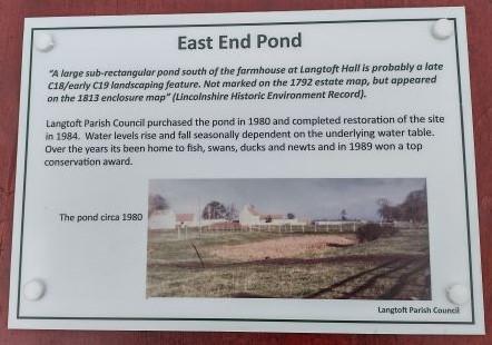 East end pond history